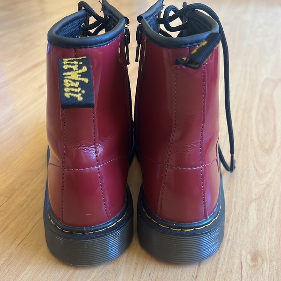 Burgundy Dr. Martens - Picture 3 of 4